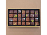 28 Pralinés - Noir & lait