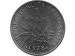 FRANCE 1 FRANC ROTY 1978 SUP/NC