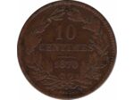 LUXEMBOURG 10 CENTIMES 1870 TB+