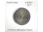 PORTUGAL 2011 2 EURO COMMEMORATIVE FERNAO MENDES PINTO