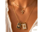 COLLIER DOUBLE SCAPULAIRE ESPÉRANCE
