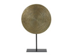 Décoration Rawas métal bronze noir 35x10x56cm