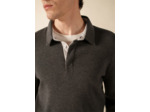 Pull BADEN NAVY 100% Laine SAINT JAMES