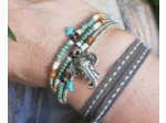 BRACELET MULTIRANGS ELEPHAS INDIA