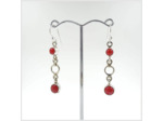 Boucles d'oreilles Gorgone et Argent Massif