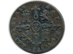 ESPAGNE 4 MARAVEDIS 1850 JA ISABEL II TB+ (W530.2)