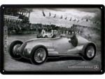 Plaque métal Vintage - Mercedes-Benz, Silver Arrow - 20 x 30 cm - Nostalgic-Art