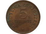 ANGOLA 5 CENTAVOS 1922 TTB (W62) N3
