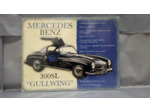 Paque métal Mercedes 300SL GULLWING - 30x40 cm