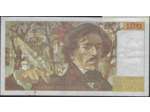 FRANCE 100 FRANCS DELACROIX 1989 SERIE X.142 TTB