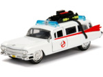 JADA 99748- Ecto-1 Ghostbusters Voiture Miniature, Blanche - 1/32