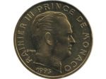 MONACO 20 CENTIMES 1995 BU