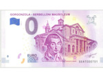 ITALIE 2018-1 GORGONZOLA SERBELLONI MAUSOLEUM BILLET SOUVENIR 0 EURO TOURISTIQUE