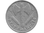 FRANCE 50 CENTIMES BAZOR 1944 B TTB