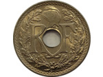 FRANCE 25 CENTIMES LINDAUER .1939. SPL (G381)