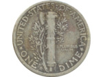 AMERIQUE ( U.S.A ) ONE DIME (10 cents) 1943 D MERCURY DIME TB+ N2