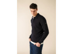 Pull BADEN NAVY 100% Laine SAINT JAMES
