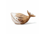 Sculpture Petite Baleine Bois naturel 15x6x9cm