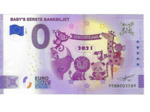 PAYS BAS 2021-1 BABY'S EERSTE BANKBILJET BILLET SOUVENIR 0 EURO TOURISTIQUE NEUF