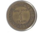 FRANCE 1 FRANC DOMARD 1920 TTB