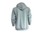 Sweat gris TAP à capuche "Le Diable rit avec nous"
