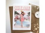 Côte d'Amour - affiche, carte postale