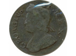 GRANDE BRETAGNE 1/2 PENNY GEORGES II 1736 TB+