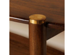 Console Details Elanza Bois de Manguier Laiton 76x130x38cm