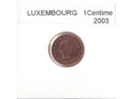 Luxembourg 2003 1 CENTIME SUP