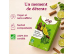 Tisane ayurveda menthe citron 17x1,8g Yogi Tea