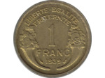 FRANCE 1 FRANC MORLON 1939 SUP-