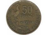 FRANCE 50 FRANCS GUIRAUD 1952 B TB+