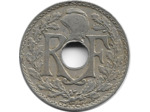 FRANCE 5 CENTIMES LINDAUER 1927 TB+