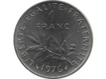FRANCE 1 FRANC ROTY 1976 FDC