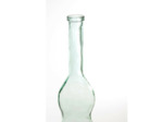 Vase Géant Venerio en Verre Vert Clair 33x33x100cm