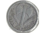 FRANCE 1 FRANC BAZOR 1944 B  TB