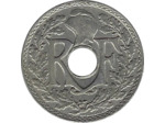 FRANCE 5 CENTIMES LINDAUER 1936 SUP-