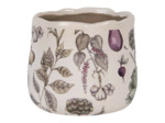Pot de fleurs légume céramique 14x14x12cm