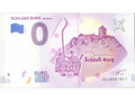 ALLEMAGNE 2018-9  SCHLOSS BURG BILLET SOUVENIR 0EURO TOURISTIQUE  NEUF