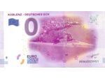 ALLEMAGNE 2017-1 KOBLENZ  BILLET SOUVENIR 0 EURO TOURISTIQUE NEUF