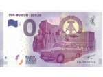 ALLEMAGNE DDR MUSEUM BERLIN TRABANT BILLET SOUVENIR 0 EURO 2017-2