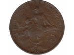 FRANCE 5 CENTIMES DUPUIS 1913 TTB+