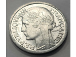 FRANCE 2 FRANCS MORLON ALUMINIUM 1941 SUP (G538)