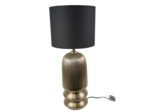 Lampe à poser Aurora doré noir 30x30x73cm