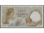 FRANCE 100 FRANCS SULLY 20-11-1941 O.26151 TTB+
