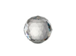 Presse papier boule de cristal transparente 10x10x10cm