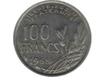 FRANCE 100 FRANCS COCHET 1958 TTB+