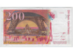 FRANCE 200 FRANCS EIFFEL 1996 ALPHABET J SUP (DECHIRURE)