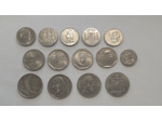 FRANCE lot 14 MONNAIES COMMEMORATIVES en Francs