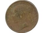 GRANDE BRETAGNE 1 FARTHING VICTORIA 1858 TB+